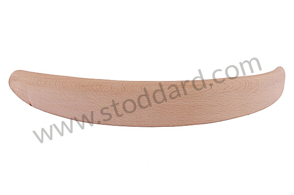64455231140 - Wooden Dash Eyebrow Instrument Gauge Cluster Shade For 1955 Speedster for Porsche 