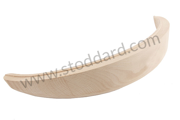 64455231145 - Wooden Dash Eyebrow Instrument Gauge Cluster Shade For Convertible D And Roadster for Porsche 