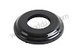 Black Door Handle And Window Crank Escutcheon. 4 Required, 356B 356C.
