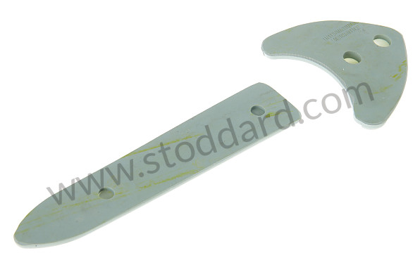 64455900300G - 356A Hood Handle Gasket Set Grey for Porsche 