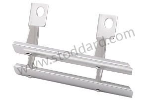 Horn Grille Above Bumper, Left, For 356B And 356C METAL / UPPER LEFT (64455904505)