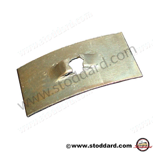 64455930101GW - Porsche Emblem, Silver, 5 Studs, 215mm Length. 356 Pre-A And Some Early 356A - Kit Bundle for Porsche 
