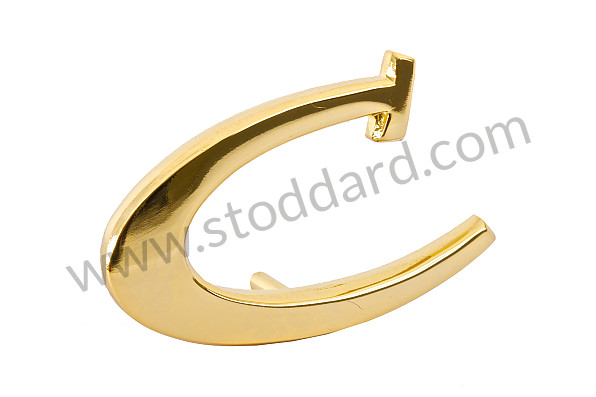 64455930207 - C Emblem, Gold, For 356C Models for Porsche 