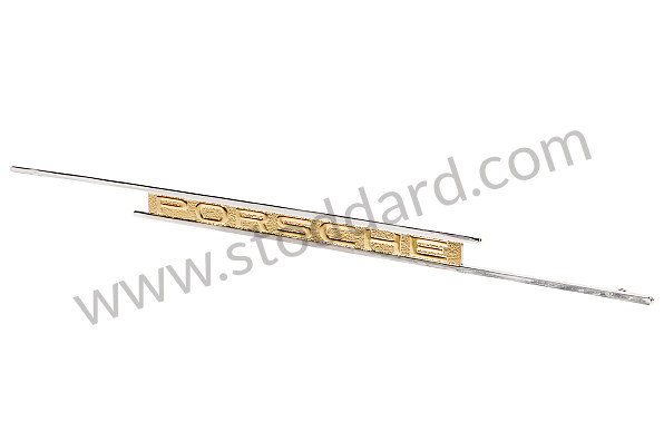 64455930540 - Porsche Emblem For Dashboard. Speedster, Convertible D, And Roadster. for Porsche 