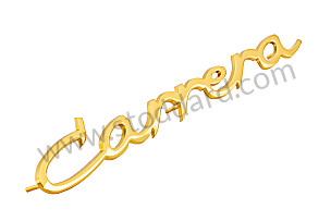 Carrera Script Emblem, Gold - 250mm 356 Carrera 250 MM (NLA55932500)