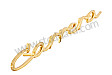 Carrera Emblem, Gold, 143mm (5 5/8). 356 Carrera.