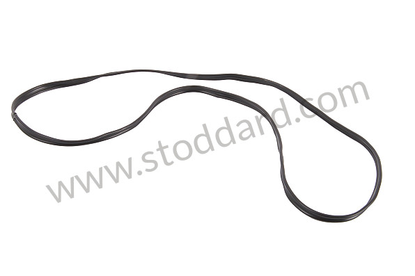 NLA55949100 - Engine Grille Rubber Beading. 1 Req'd Per Grill. All 356 for Porsche 356B T6 &bull; 1961 &bull; 1600 (616/1 T6) &bull; Cabrio B T6 &bull; Manual Gearbox, 4 Speed
