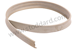Sunroof Seal, Front, Grey Plastic, For Manual Sunroofs 356A, 356B GREY / GREY (64456491100)