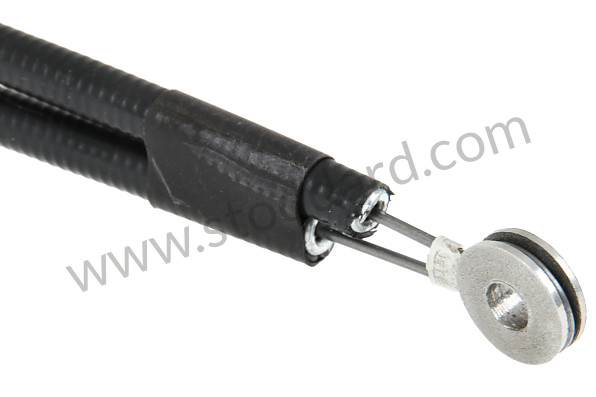 A64457188006 - BOWDEN CABLE COMPLETE for Porsche 356C &bull; 1963 &bull; 1600 C (616/15) &bull; Cabrio C &bull; Manual Gearbox, 4 Speed