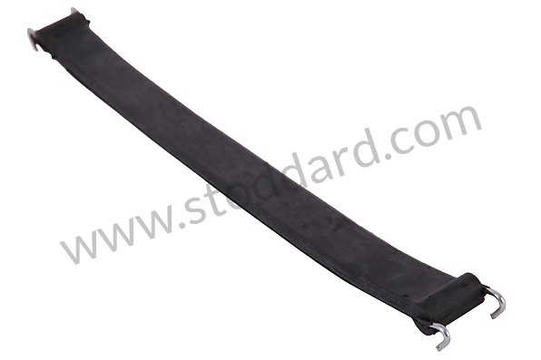 64461115500 - Rubber Battery Strap, 356B 356C 1961-1965. 335mm long for Porsche 356B T5 &bull; 1959 &bull; 1600 (616/1 T5) &bull; Cabrio B T5 &bull; Manual Gearbox, 4 Speed