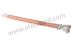 Copper Woven Battery Grounding Strap (approx 255mm Long) 356B T6 And All 356C Models. 285 MM (64461230101)