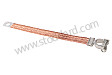 Copper Woven Battery Grounding Strap (approx 255mm Long) 356B T6 And All 356C Models.