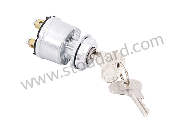 64461310101 - Screw-Type Terminal Ignition Switch With 2 Keys For 356A for Porsche 