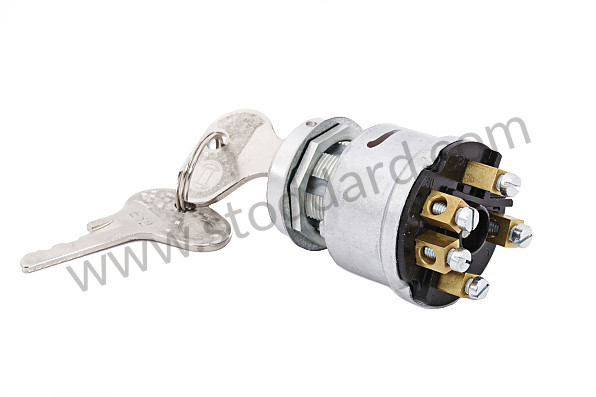 64461310101 - Screw-Type Terminal Ignition Switch With 2 Keys For 356A for Porsche 