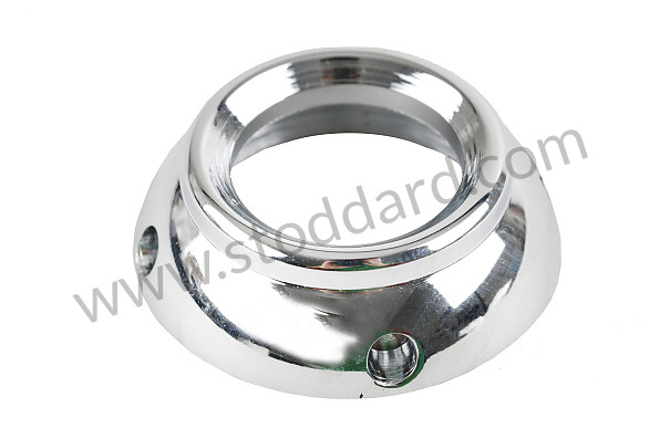 64461319103 - Chrome Bezel For Ignition Switch 356At2, 356B, 356C. for Porsche 356B T6 &bull; 1961 &bull; 1600 (616/1 T6) &bull; Cabrio B T6 &bull; Manual Gearbox, 4 Speed