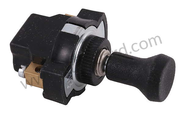 64461350101700 - Accessory Switch Pull For on Good For Fuel Pump Or Other Accessories. for Porsche 356C &bull; 1963 &bull; 1600 C (616/15) &bull; Cabrio C &bull; Manual Gearbox, 4 Speed