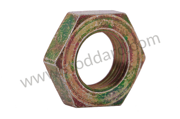 64462829600 - HEXAGON NUT for Porsche 356A &bull; 1955 &bull; 1300 (506/2) &bull; Speedster A T1 &bull; Manual Gearbox, 4 Speed