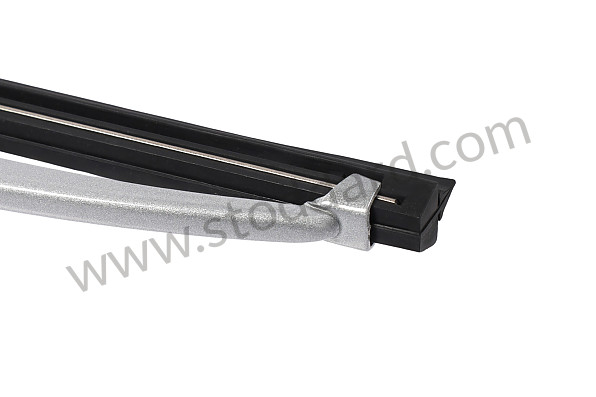 64462831112 - Wiper Blade,Windshield. Silver Finish 280mm. 356B T6 And 356C Coupe for Porsche 356B T6 &bull; 1961 &bull; 1600 (616/1 T6) &bull; Cabrio B T6 &bull; Manual Gearbox, 4 Speed