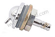 Chrome Windshield Washer Jet For 356 Pre-A And 356A Pre-T2 Gun Turret Style