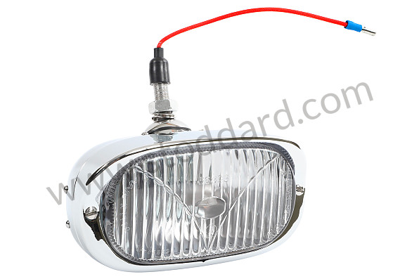 SIC63120104 - Hella 128 Fog Light, Clear Lens. for Porsche 