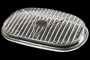 WHITE RECTANGULAR FOG LAMP GLASS WHITE / WHITE (A64463121103)