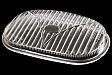 WHITE RECTANGULAR FOG LAMP GLASS