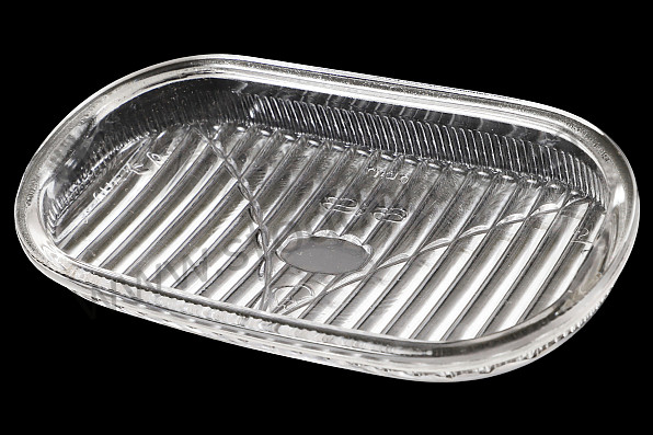 A64463121103 - WHITE RECTANGULAR FOG LAMP GLASS for Porsche 356B T6 &bull; 1961 &bull; 1600 (616/1 T6) &bull; Cabrio B T6 &bull; Manual Gearbox, 4 Speed