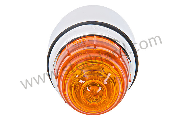 64463140106 - Blinker Assembly Left 356, Amber Lens. 356B And 356C. Original Porsche Part for Porsche 