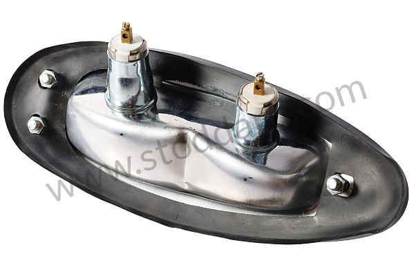 64463140310 - Teardrop Taillight Assembly, Amber And Red, Left,  With Oe Markings. 356A, 356B, 356C. for Porsche 356B T6 &bull; 1961 &bull; 1600 (616/1 T6) &bull; Cabrio B T6 &bull; Manual Gearbox, 4 Speed