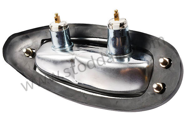 64463140400 - Teardrop Taillight Assembly, Red, Right,  With Oe Markings. 356A, 356B, 356C. for Porsche 356A &bull; 1957 &bull; 1600 S (616/2 T2) &bull; Cabrio A T2 &bull; Manual Gearbox, 4 Speed