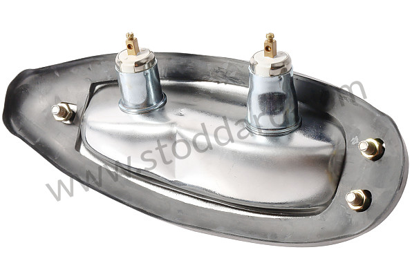 64463140410 - Teardrop Taillight Assembly, Amber And Red, Right,  With Oe Markings. 356A, 356B, 356C. for Porsche 356C &bull; 1963 &bull; 1600 C (616/15) &bull; Cabrio C &bull; Manual Gearbox, 4 Speed