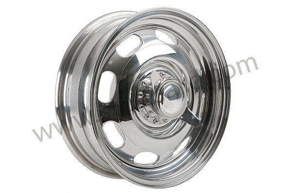 A64468010SET - LOOK 15 X 5 WHEEL KIT WITH RUDGE TYPE CENTRAL HUB (4 COMPLETE WHEELS) for Porsche 