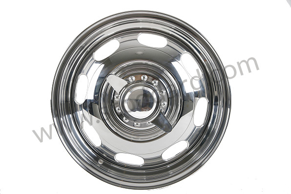 A64468010SET - LOOK 15 X 5 WHEEL KIT WITH RUDGE TYPE CENTRAL HUB (4 COMPLETE WHEELS) for Porsche 
