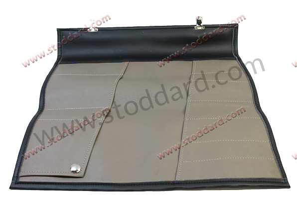 64472101002 - Tool Bag, Smooth Black Vinyl For 356C And Early 911 912 for Porsche 