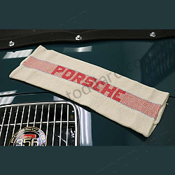 Porsche Shop Towel  Red Stripe With Blue Tracer  (64472191601)