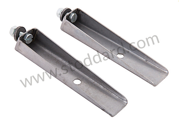 A64472352100 - FRONT LICENSE PLATE SUPPORT for Porsche 356A &bull; 1955 &bull; 1300 (506/2) &bull; Cabrio A T1 &bull; Manual Gearbox, 4 Speed