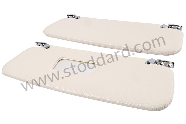 64473130101 - SUN VISOR for Porsche 356C &bull; 1963 &bull; 1600 C (616/15) &bull; Cabrio C &bull; Manual Gearbox, 4 Speed