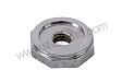 Chrome Locking Nut For Rear Reflector. 2 Req'd. 356B, 356C