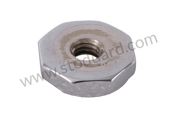 64473151505 - Chrome Locking Nut For Rear Reflector. 2 Req'd. 356B, 356C for Porsche 356B T5 &bull; 1959 &bull; 1600 (616/1 T5) &bull; Cabrio B T5 &bull; Manual Gearbox, 4 Speed