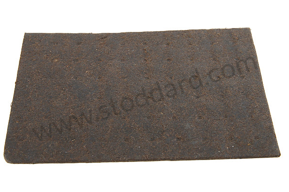 A69210794100 - COVERING PLATE FOR PRESSURE LINE for Porsche 356B T6 &bull; 1963 &bull; 2000 Carrera Gt (587/2) &bull; Coupe Reutter B T6 &bull; Manual Gearbox, 4 Speed