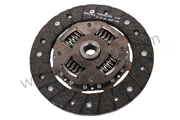 69211601601 - 200mm Clutch Disc For 356B Super 90, 356C, And 912 for Porsche 