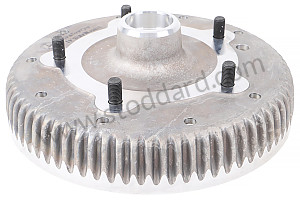Brake Drum, Front, for 356B. New Porsche Factory Part FRONT