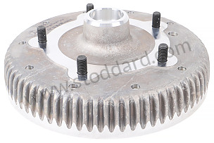 Brake Drum, Front, for 356B. New Porsche Factory Part FRONT (69534106102)