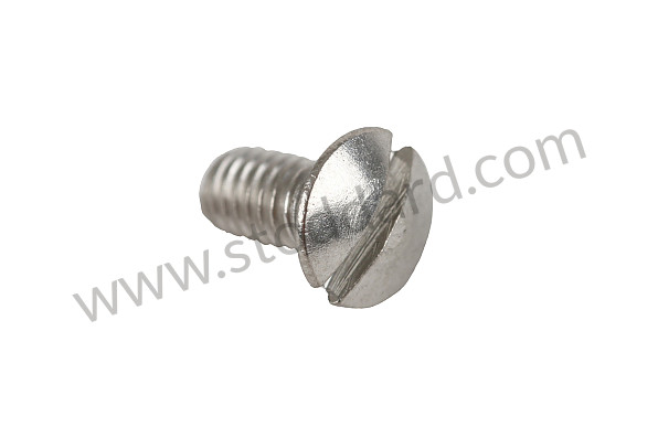 90001900102 - Slotted Countersunk Screw M3x6 for Porsche 
