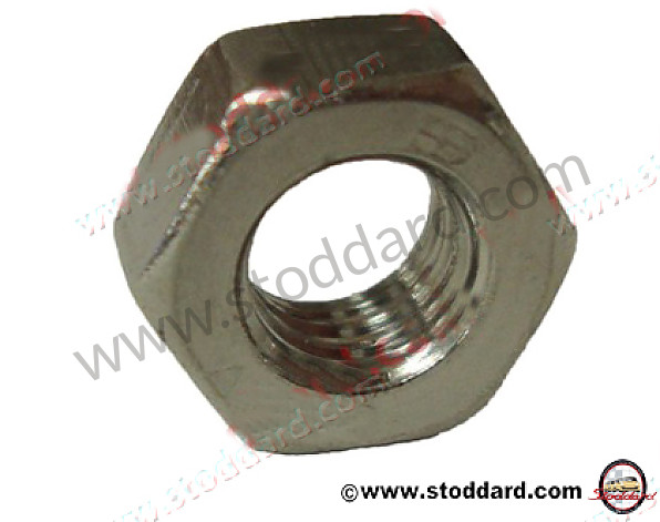 90007601002 - 6mm Nut 356 / 911 1965-89 912 914 for Porsche 