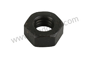 M8 Nut With 14mm Hex For 356 Up To 1959. . Black Oxide Finish. 