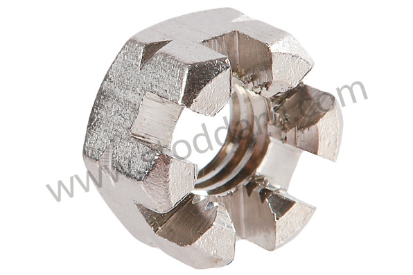 A90007901202 - CASTLE NUT for Porsche 911 74-77 + 912E &bull; 1974 &bull; 2.7 &bull; Targa &bull; Automatic Gearbox