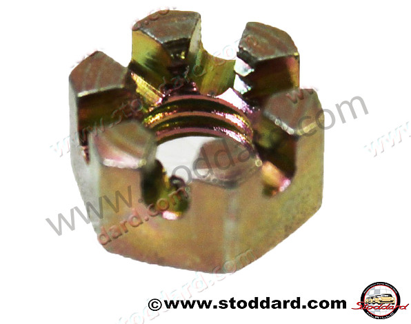 90007901203 - Castle Nut For Hand Brake Assembly 911 65-86 for Porsche 