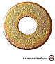 6mm X 18mm Yellow Zinc Washer For Mounting Fenders