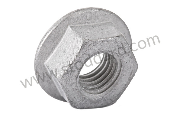 90038000501 - Hex Locking Nut M8 x 1.25 with Flange for Porsche 